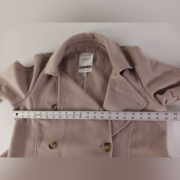 Ever New Beige Double-Breasted Trench Coat - Picture 5 of 6